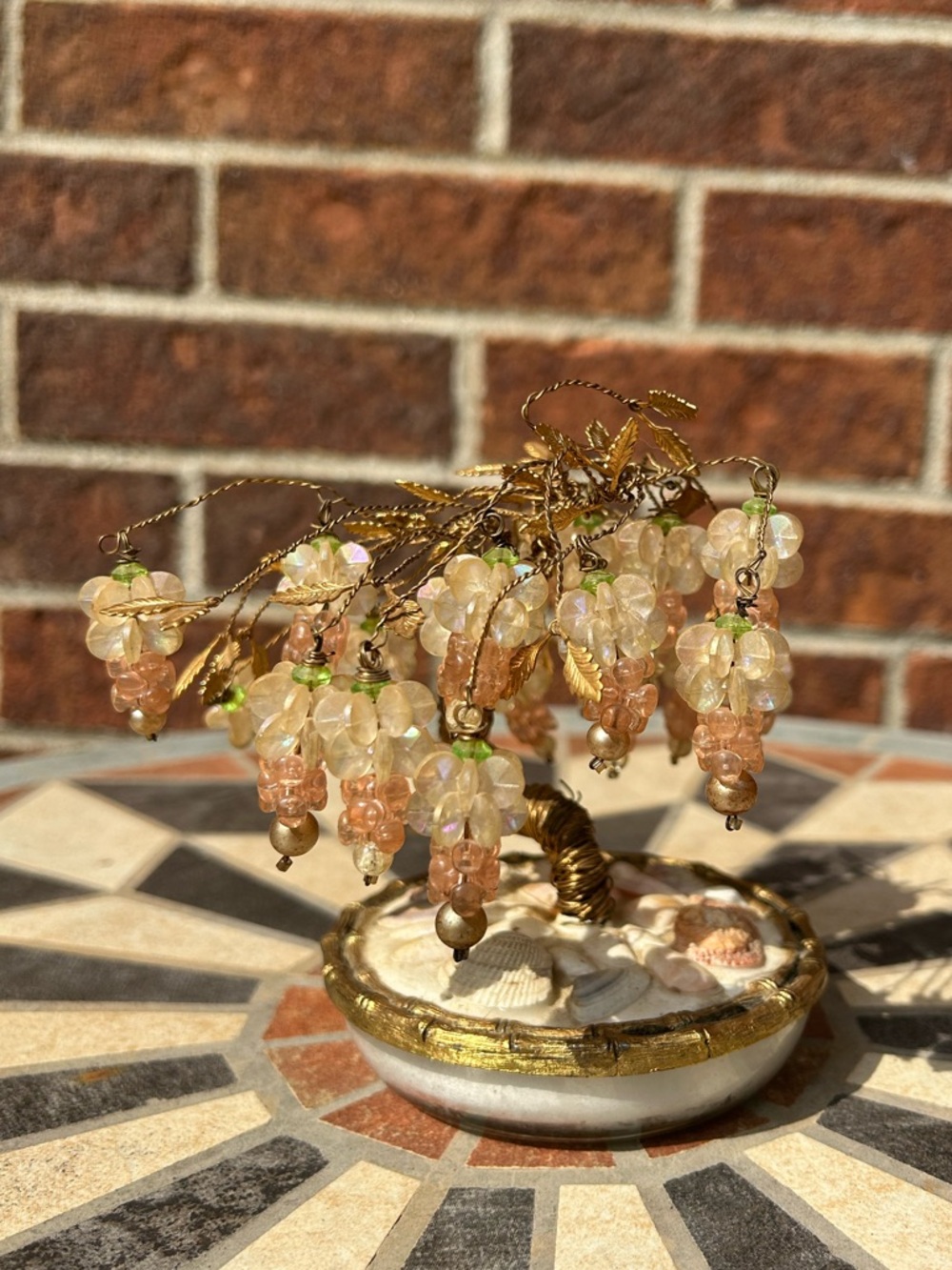 Vintage beaded grape tree - Picture 7 of 12